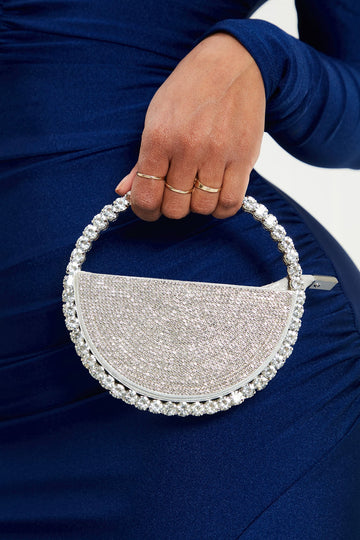 Caught Your Attention Handbag - Silver