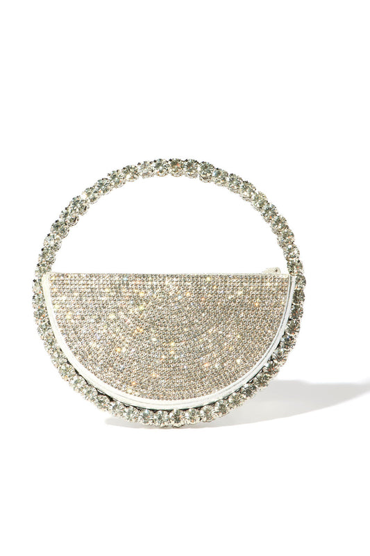 Caught Your Attention Handbag - Silver