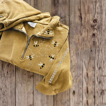 Lapel Half-zip Long-sleeve Casual Hoodie